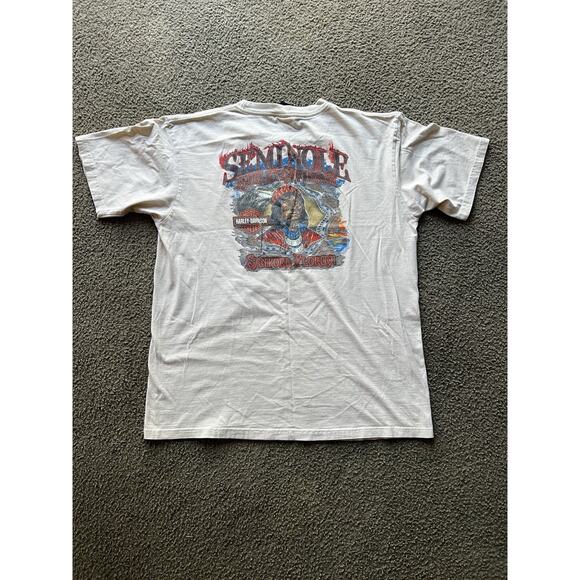 HARLEY DAVIDSON MEN'S SANFORD FLORIDA SEMINOLE H.D. DEALER T-SHIRT SZ XL - Picture 5 of 6